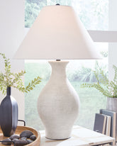Hoover Furniture Outlet - Ashley Furniture - Ashbend Table Lamp - Ceramic Table Lamp (1/CN) - L100884