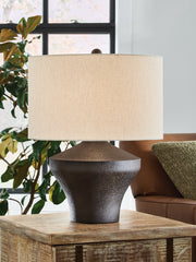 Hoover Furniture Outlet - Ashley Furniture - Dolanham Table Lamp - Metal Table Lamp (1/CN) - L207674