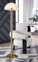 Hoover Furniture Outlet - Ashley Furniture - Tobbinsen Floor Lamp - Metal Floor Lamp (1/CN) - L208421