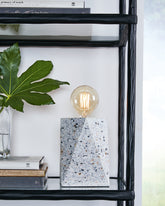 Hoover Furniture Outlet - Ashley Furniture - Maywick Table Lamp - Concrete Table Lamp (1/CN) - L235673
