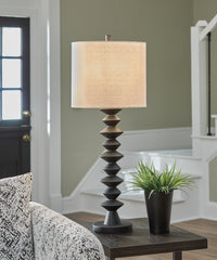 Hoover Furniture Outlet - Ashley Furniture - Luanndon 2-Piece Lamp Set - 2-Piece Lamp Set - L235783X2