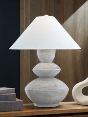 Hoover Furniture Outlet - Ashley Furniture - Brickdon Table Lamp - Poly Table Lamp (1/CN) - L235874