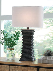 Hoover Furniture Outlet - Ashley Furniture - Golzar Table Lamp - Poly Table Lamp (1/CN) - L236094