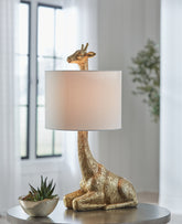 Hoover Furniture Outlet - Ashley Furniture - Ferrison Table Lamp - Poly Table Lamp (1/CN) - L317004