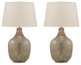 Hoover Furniture Outlet - Ashley Furniture - Mari Table Lamp (Set of 2) - Table Lamp (Set of 2) - L430664X2