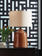 Hoover Furniture Outlet - Ashley Furniture - Aaleahya Table Lamp - Glass Table Lamp (1/CN) - L430904
