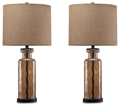 Hoover Furniture Outlet - Ashley Furniture - Laurentia Table Lamp (Set of 2) - Table Lamp (Set of 2) - L431414X2