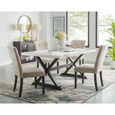 Lexi 5PC Dining Set-Table & Four Chairs – SKU CLX1005PC | Elements