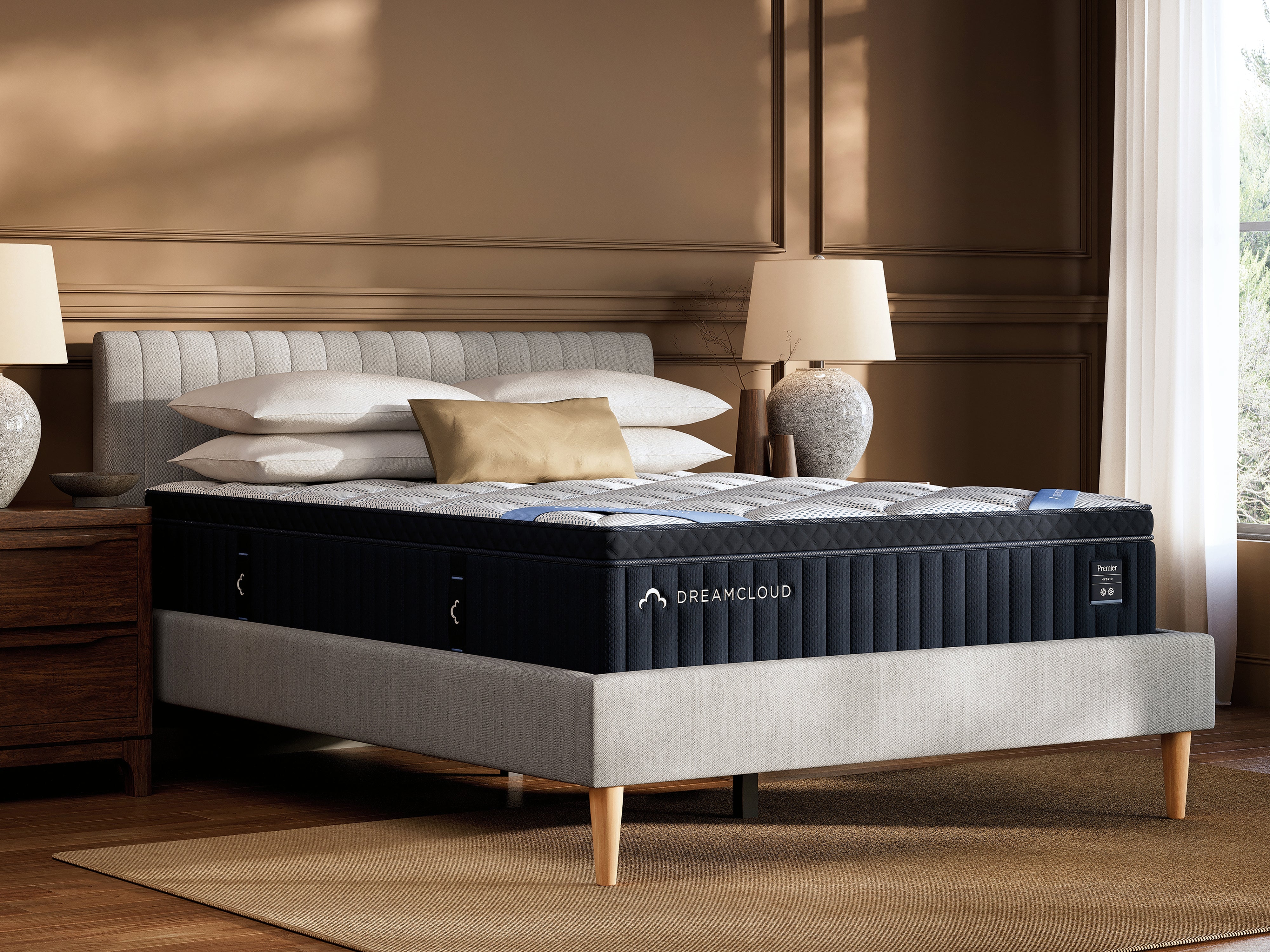 Hoover Furniture Outlet - Ashley Furniture - DreamCloud Premier Hybrid California King Mattress - California King - M13651