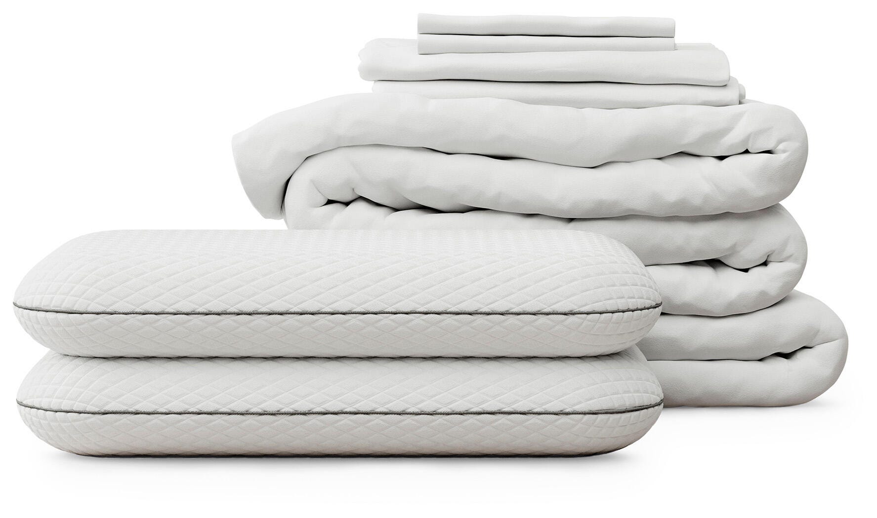 Hoover Furniture Outlet - Ashley Furniture - RH Mattress Protect Bundle Queen Bedding Bundle - Queen Bedding Bundle - M1B0131
