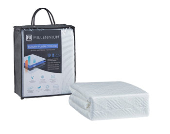 Hoover Furniture Outlet - Ashley Furniture - advanced Protector Queen Mattress Protector (Set of 4) - QN Mattress Protector(4/CS) - M30903