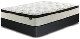 Hoover Furniture Outlet - Ashley Furniture - Chime 12 Inch Hybrid California King Mattress and Foundation Set - California King Mattress and Foundation Set - M697M1