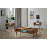 Malibu Three Pack Occasional Set in Walnut – SKU T-4650-5-OT | Elements