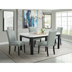 Meridian Dining Side Chair Grey (2 Per Pack) – SKU DMI300SC | Elements
