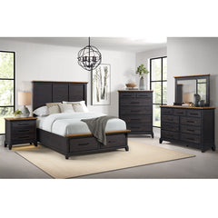 Montrose Chest in Espresso & Brown – SKU B-16670-5-CH | Elements