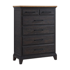 Montrose Chest in Espresso & Brown