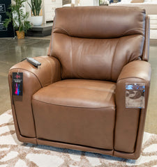 Hoover Furniture Outlet - Ashley Furniture - Pincara Power AutoGlide Recliner with Audio System - PWR AutoGlide REC/Audio System - PCU1380242A