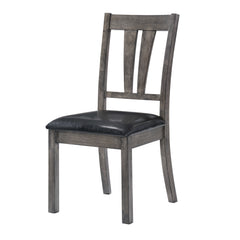 Nathan Fan Back Chair W/Pu Seat (2 Per Pack)