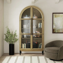 Orion Bookcase in Weathered Oak – SKU H-14640-502-BC | Elements