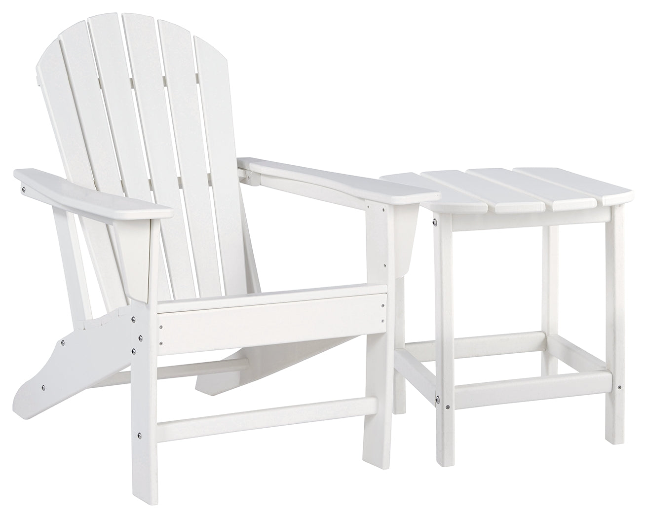 Hoover Furniture Outlet - Ashley Furniture - Sundown Treasure Adirondack Chair with End Table - Adirondack Chair with End Table - P011P1