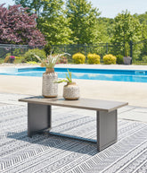 Hoover Furniture Outlet - Ashley Furniture - Bree Zee Outdoor End Table - Rectangular End Table - P160-703