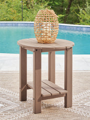 Hoover Furniture Outlet - Ashley Furniture - Grover Beach Outdoor End Table - Oval End Table - PCP422-706