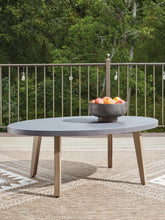 Hoover Furniture Outlet - Ashley Furniture - Harmony Headlands Outdoor Coffee Table - Oval Cocktail Table - PCP428-701