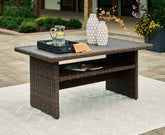 Hoover Furniture Outlet - Ashley Furniture - Brook Ranch Outdoor Multi-use Table - RECT Multi-Use Table - P465-625