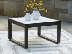 Hoover Furniture Outlet - Ashley Furniture - Beachloft Outdoor Coffee Table - Square Cocktail Table - P490-708