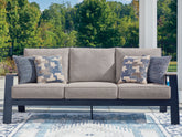 Hoover Furniture Outlet - Ashley Furniture - East Beach Outdoor Sofa with Cushion - Sofa with Cushion - PCP587-838