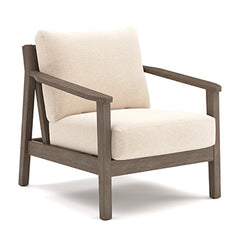 Hoover Furniture Outlet - Ashley Furniture - Adams Lane Outdoor Lounge Chair (Set of 2) - Lounge Chair w/Cushion (Set of 2) - PCP602-820