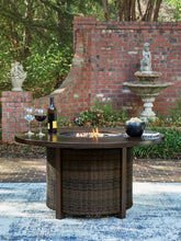 Hoover Furniture Outlet - Ashley Furniture - Monterey Point Outdoor Fire Pit Table - Round Fire Pit Table - PCP760-776