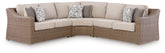 Hoover Furniture Outlet - Ashley Furniture - Laguna Heights 3-Piece Outdoor Sectional - 3-Piece Outdoor Sectional - PCP790P1