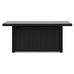 Beachcroft 3-Piece Outdoor Sectional and Fire Pit Table