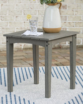 Hoover Furniture Outlet - Ashley Furniture - Visola Outdoor End Table - Square End Table - P802-702
