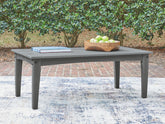 Hoover Furniture Outlet - Ashley Furniture - Cove Beach Outdoor Coffee Table - Rectangular Cocktail Table - PCP803-701