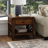 Phillipe End Table in Cherry – SKU T-5210-5-ET | Elements