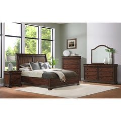 Phillipe 5-Drawer Chest in Cherry – SKU B-5210-5-CH | Elements