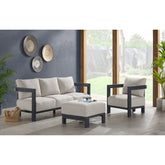 Playa Chair - Dark Grey and Olefin Beige (2 Per Carton) – SKU O-16230-10311-100 | Elements