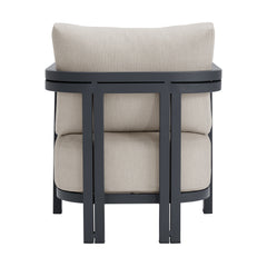 Playa Chair - Dark Grey and Olefin Beige (2 Per Carton)