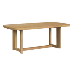 Portland Rectangular Dining Table in Natural