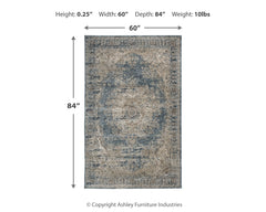 South 5' x 7' Rug