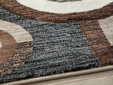 Hoover Furniture Outlet - Ashley Furniture - Guintte 5' x 6'7" Rug - 5' x 6'7" Rug - R403972