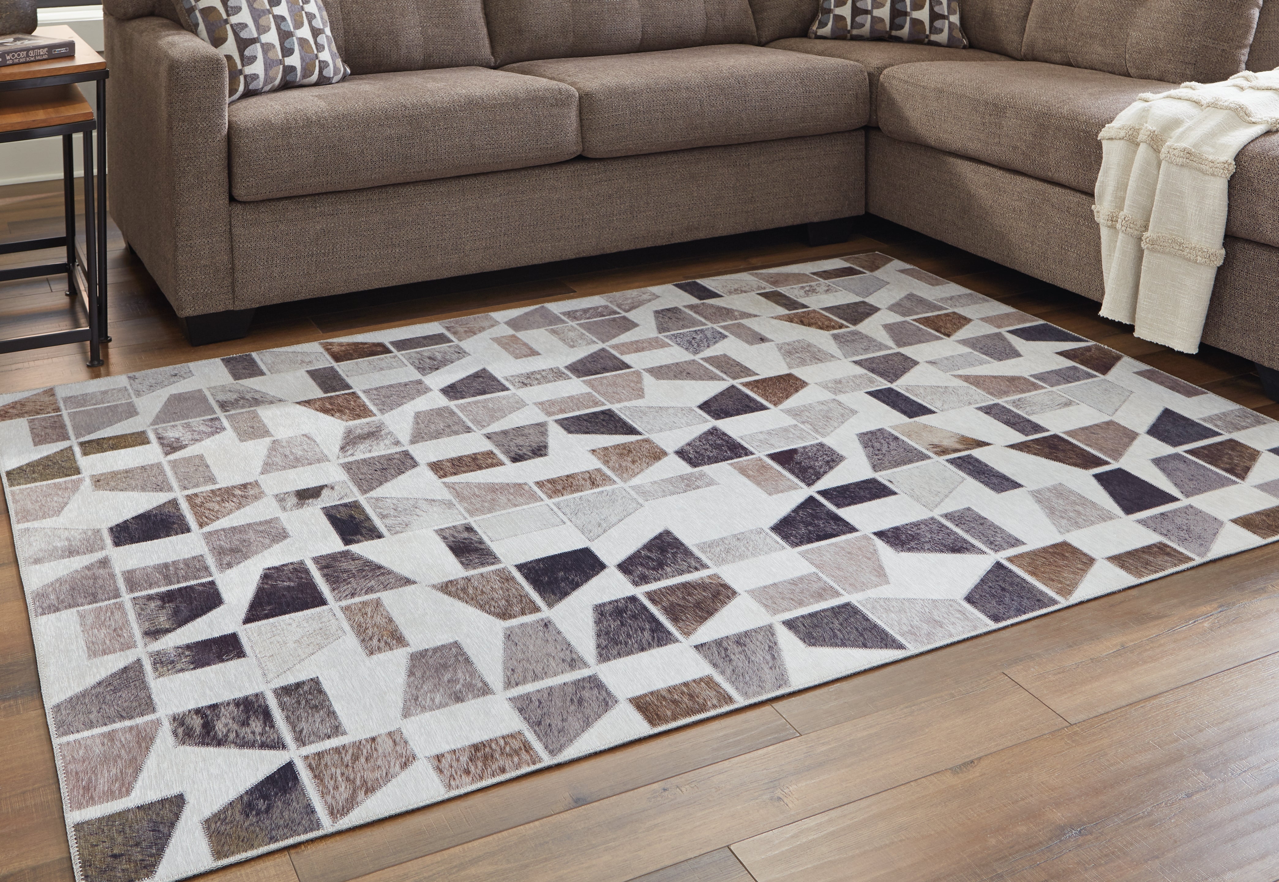 Hoover Furniture Outlet - Ashley Furniture - Jettner 5' x 7' Rug - 5' x 7' Rug - R405782