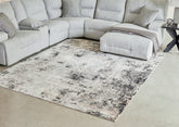 Hoover Furniture Outlet - Ashley Furniture - Langwell 8' x 10' Rug - 8' x 10' Rug - R406781