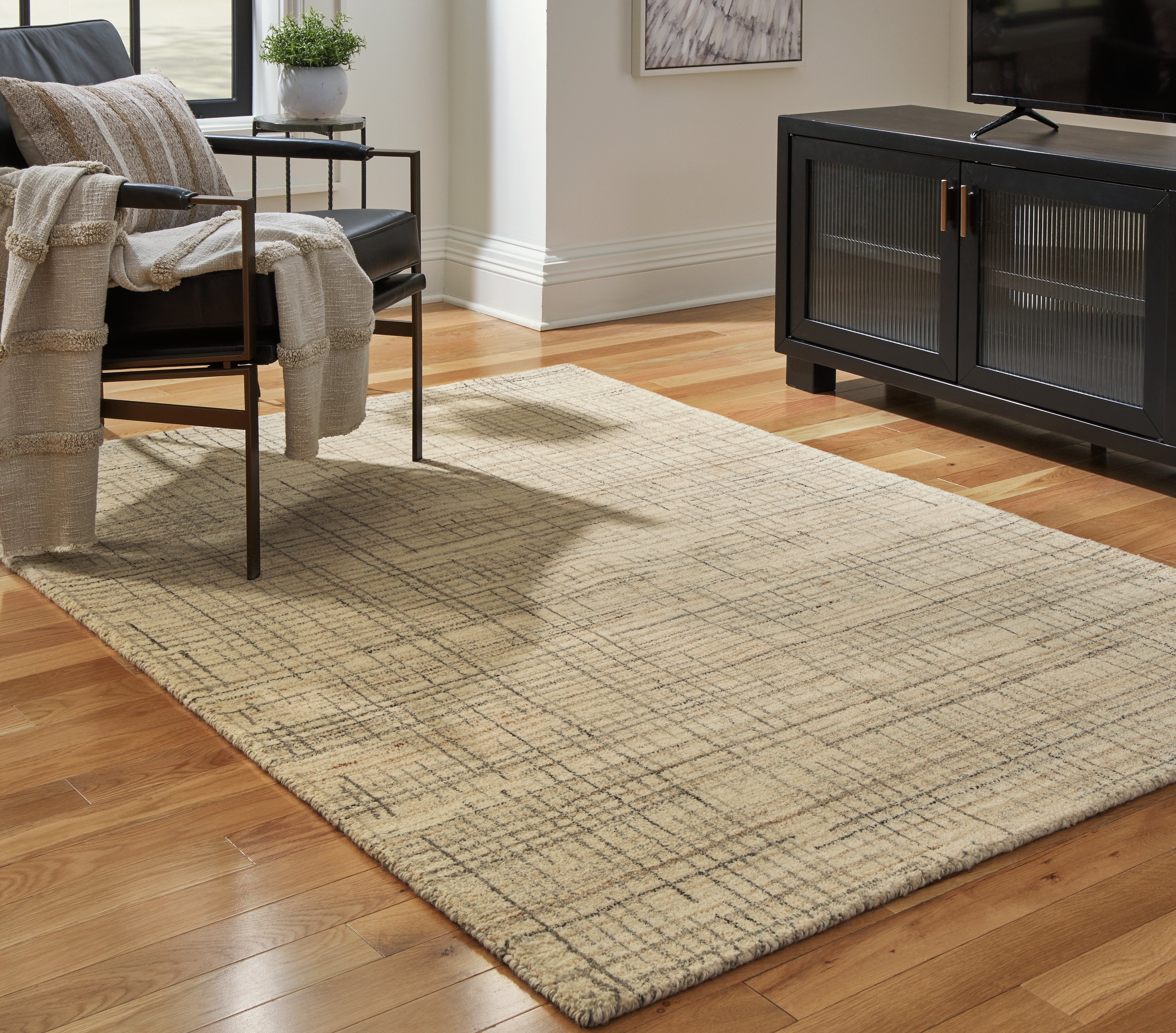 Hoover Furniture Outlet - Ashley Furniture - Janston 5' x 7' Rug - 5' x 7' Rug - R406862