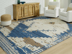 Hoover Furniture Outlet - Ashley Furniture - Varnler 10' x 14' Rug - 10' x 14' Rug - R407130