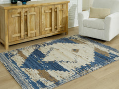 Hoover Furniture Outlet - Ashley Furniture - Varnler 5' x 7' Rug - 5' x 7' Rug - R407132