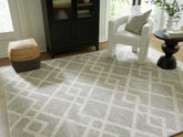 Hoover Furniture Outlet - Ashley Furniture - Unawick Large Rug - Large Rug - R407331