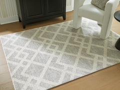 Hoover Furniture Outlet - Ashley Furniture - Unawick Medium Rug - Medium Rug - R407332